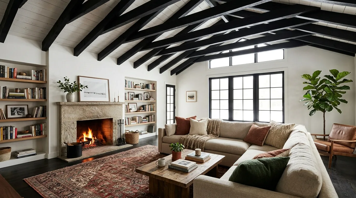 Black Living Room