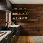 22 Dark Wood Kitchen Furniture Designs for a Chic Space