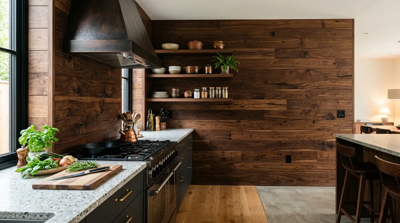 22 Dark Wood Kitchen Furniture Designs for a Chic Space