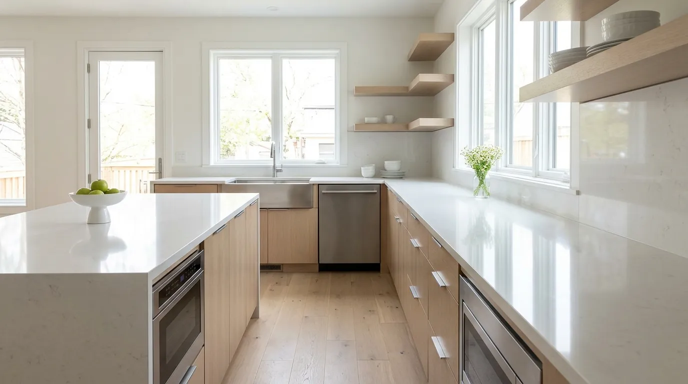 Small White Kitchen