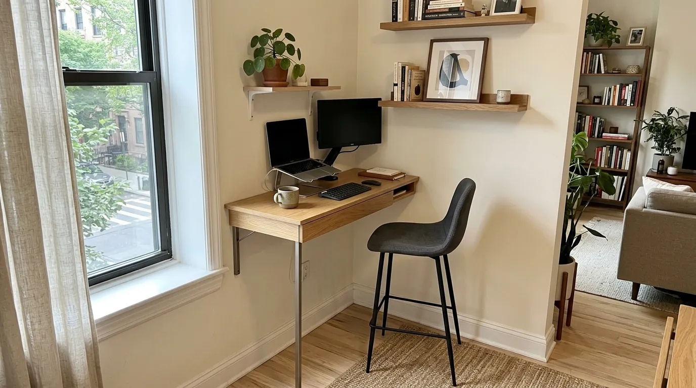 21 Clever Office Corner Ideas for Your Living Room
