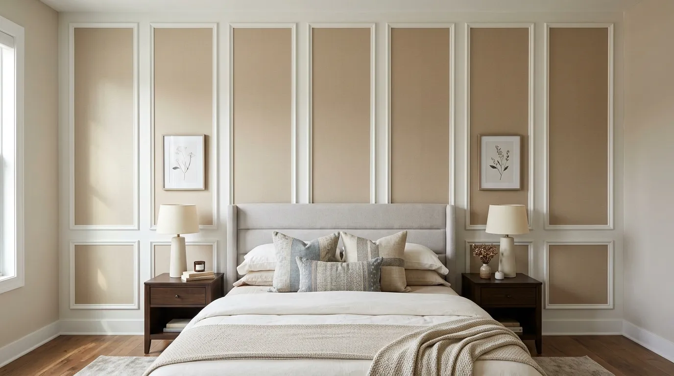 22 Elegant Beige and White Bedroom Designs
