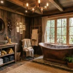 Cozy Wooden Bathroom Ideas