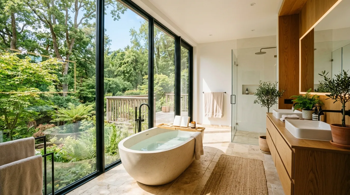 22 Natural Bathroom Styles You’ll Love