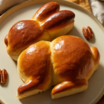 Vegan Brioche Bunny Bread
