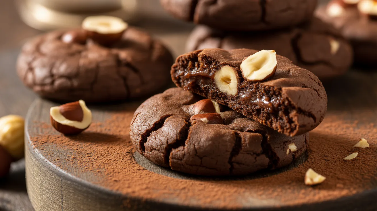 Chocolate Hazelnut Cookies