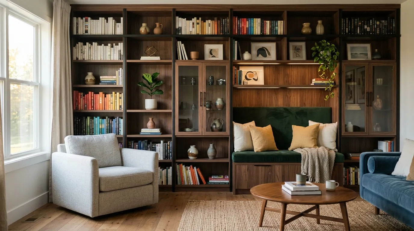 Living Room Bookcase ideas for 2026