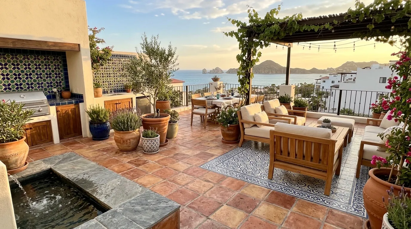 Beautiful Terrace Tile Ideas for Outdoor Spaces