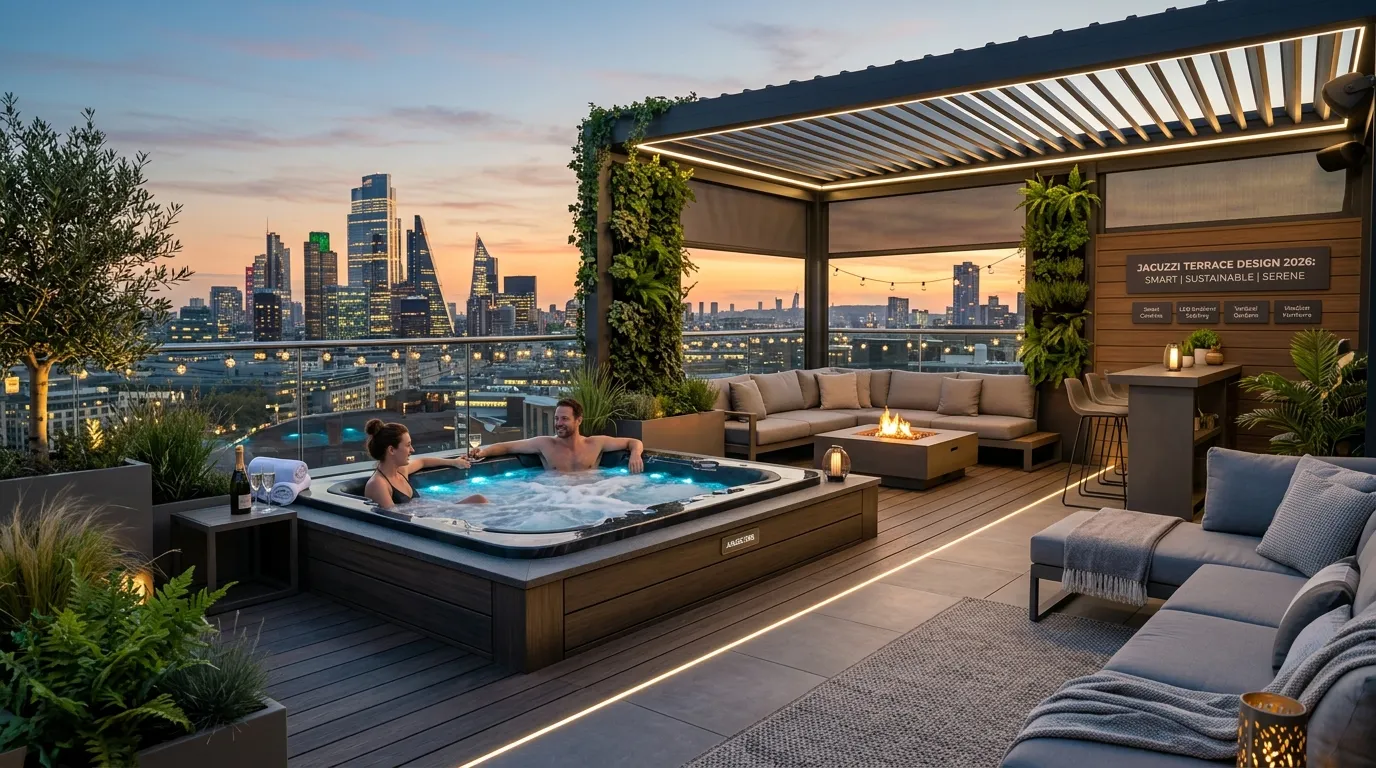 Outdoor Jacuzzi Terrace Design Ideas for 2026