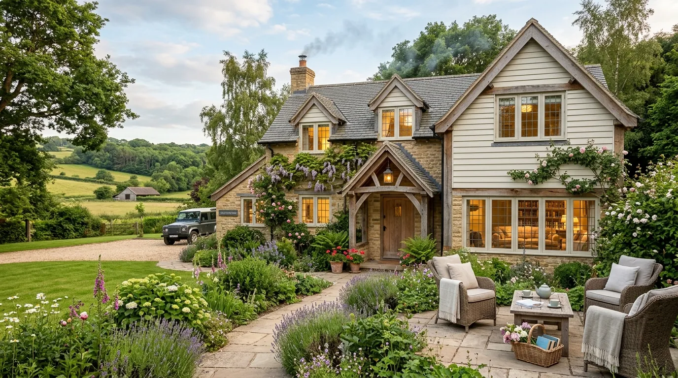 Chic Country Home Designs for a Stylish Retreat