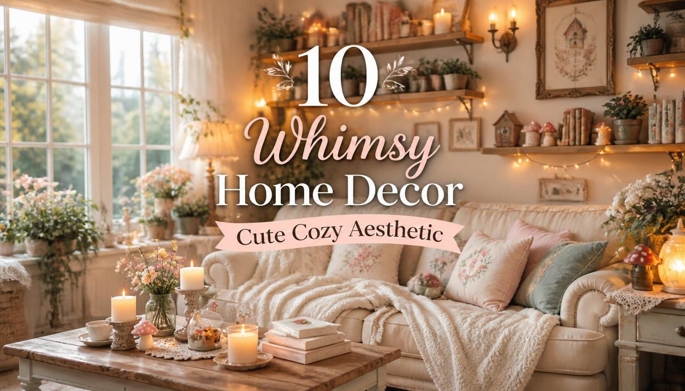 10 Whimsy Home Decor Cute Cozy Aesthetic