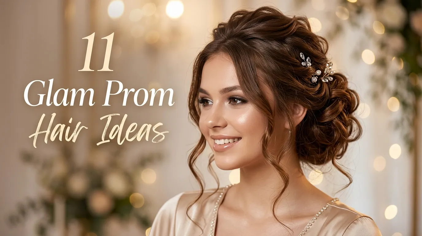 11 Glam Prom Hair Ideas