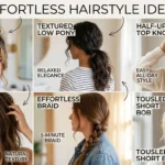 10 Effortless Hairstyles Ideas