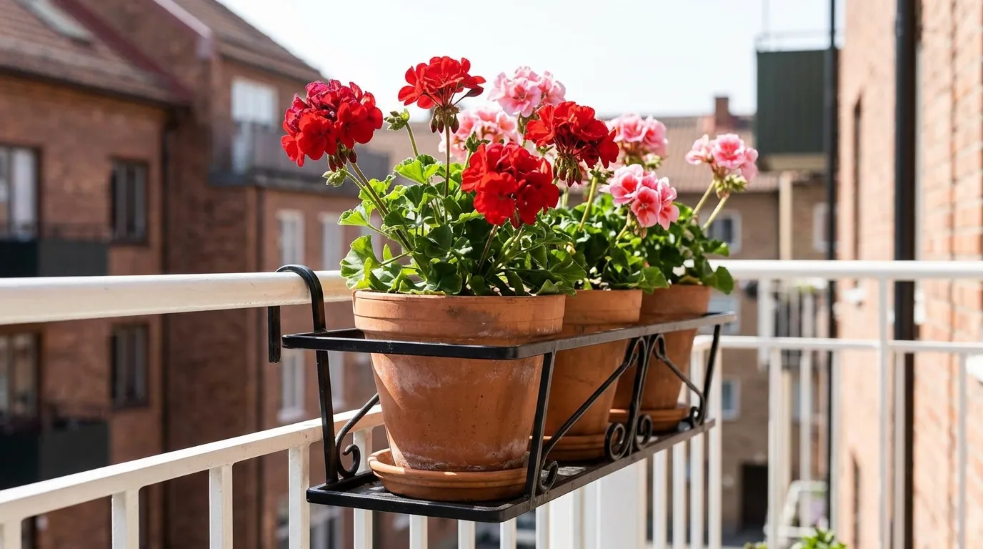 10 Balcony Flowers Apartment Ideas
