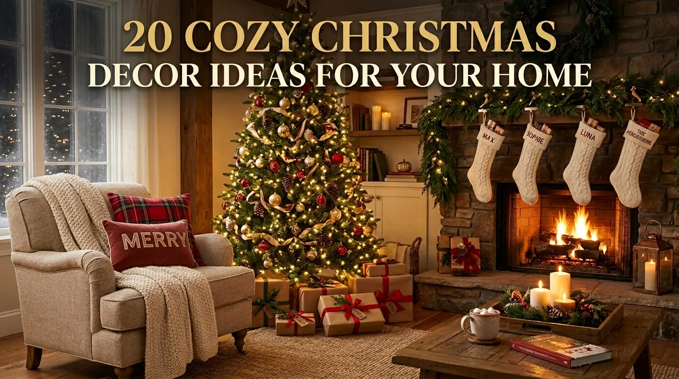 20 Cozy Christmas Decor Ideas for Your Home