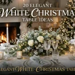20 Elegant White Christmas Table Ideas