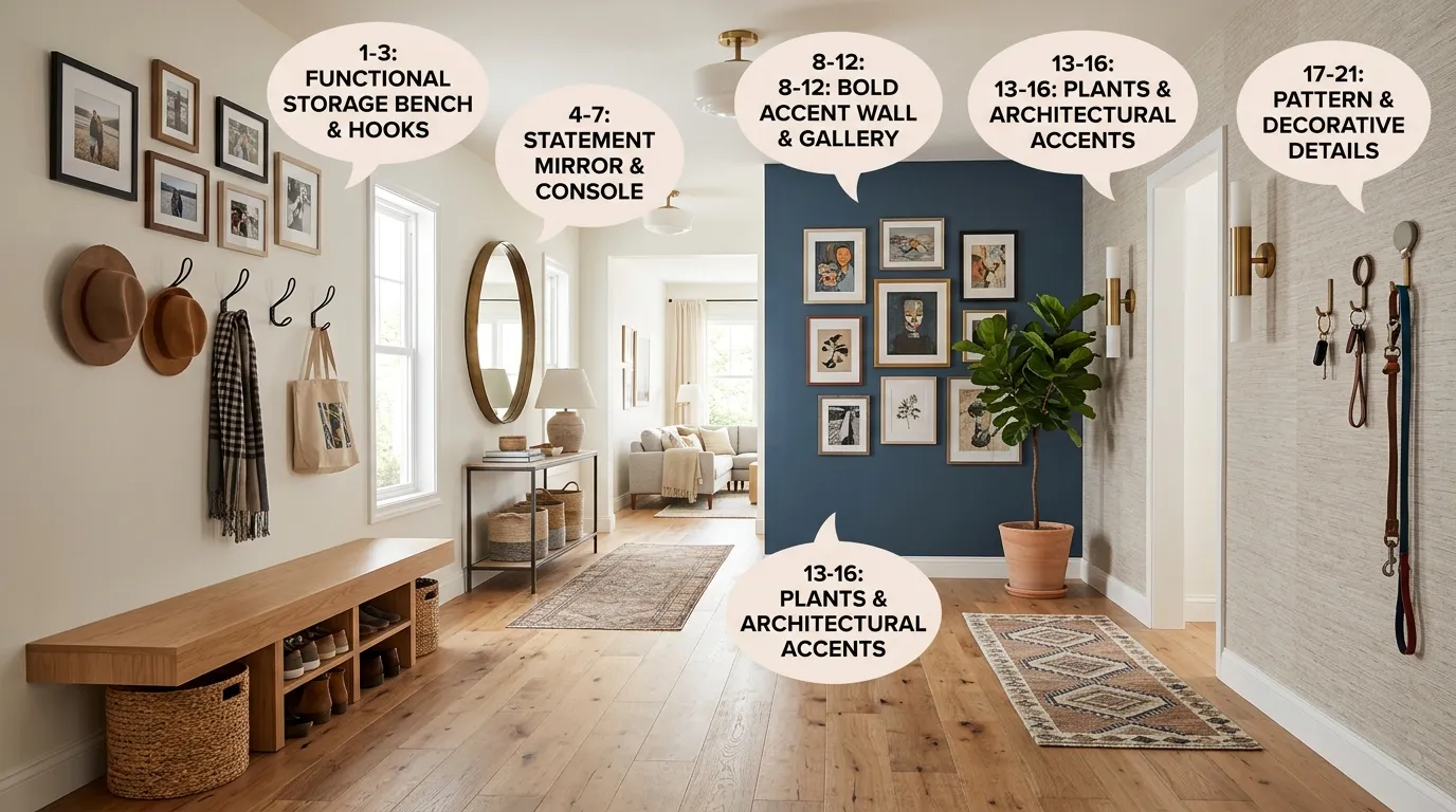 21 Entryway Corridor Decoration Ideas for Your Home