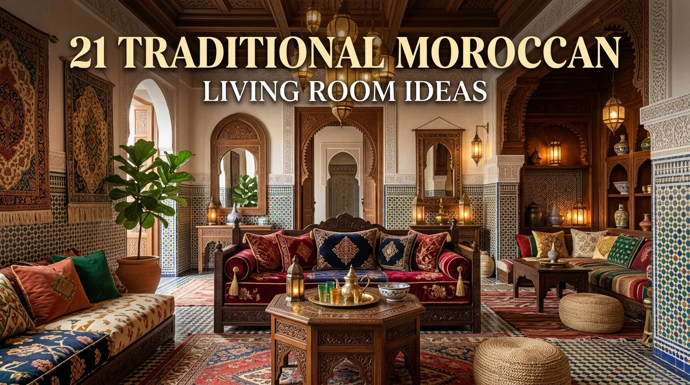 21 Traditional Moroccan Living Room Ideas