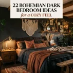 22 Bohemian Dark Bedroom Ideas for a Cozy Feel