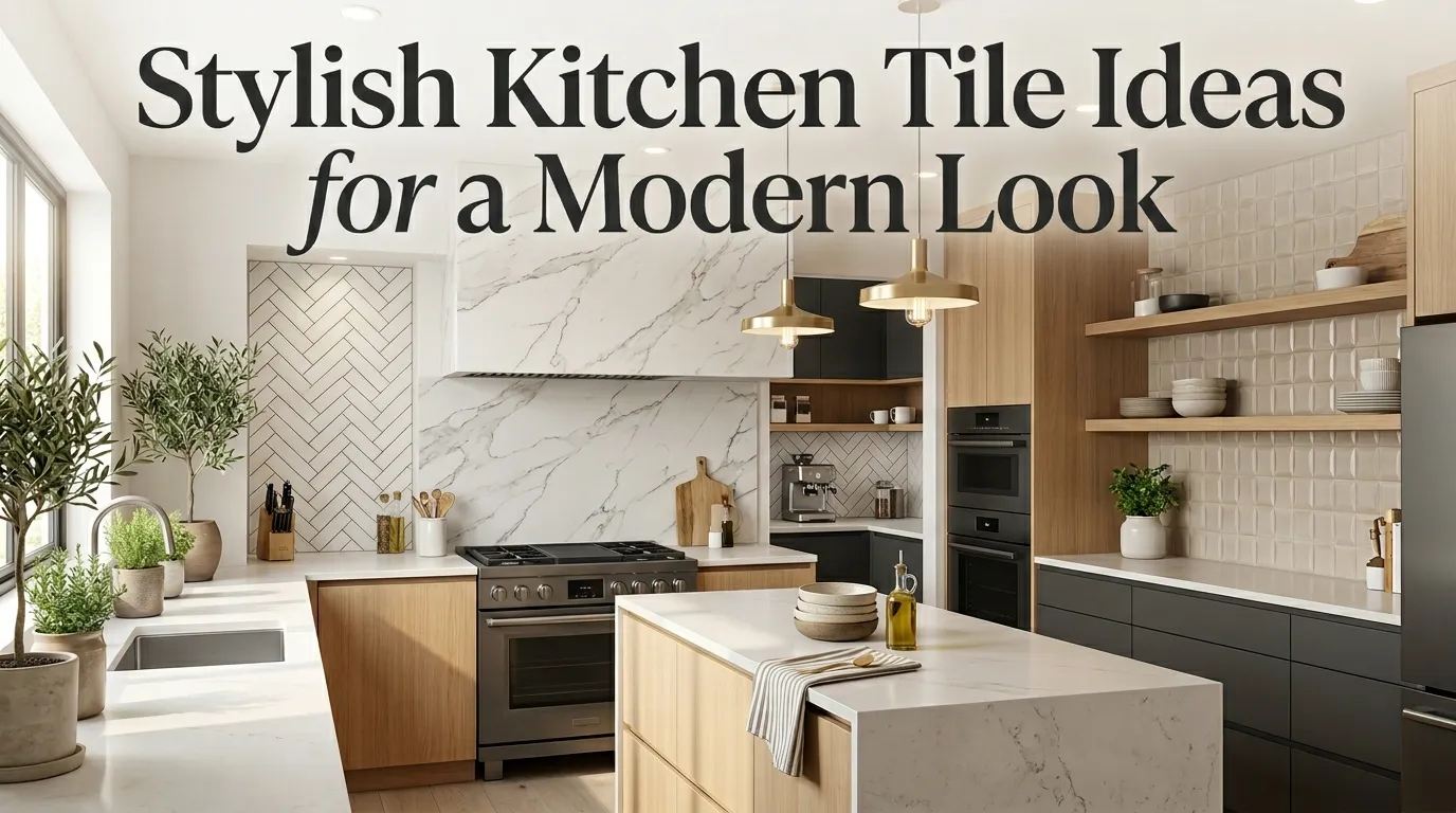Stylish Kitchen Tile Ideas for a Modern Look