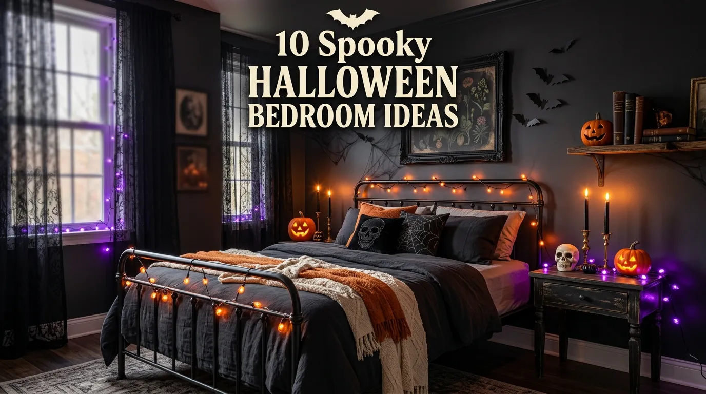 10 Spooky Halloween Bedroom Ideas 