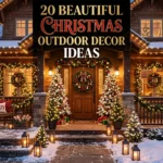20 Beautiful Christmas Outdoor Decor Ideas