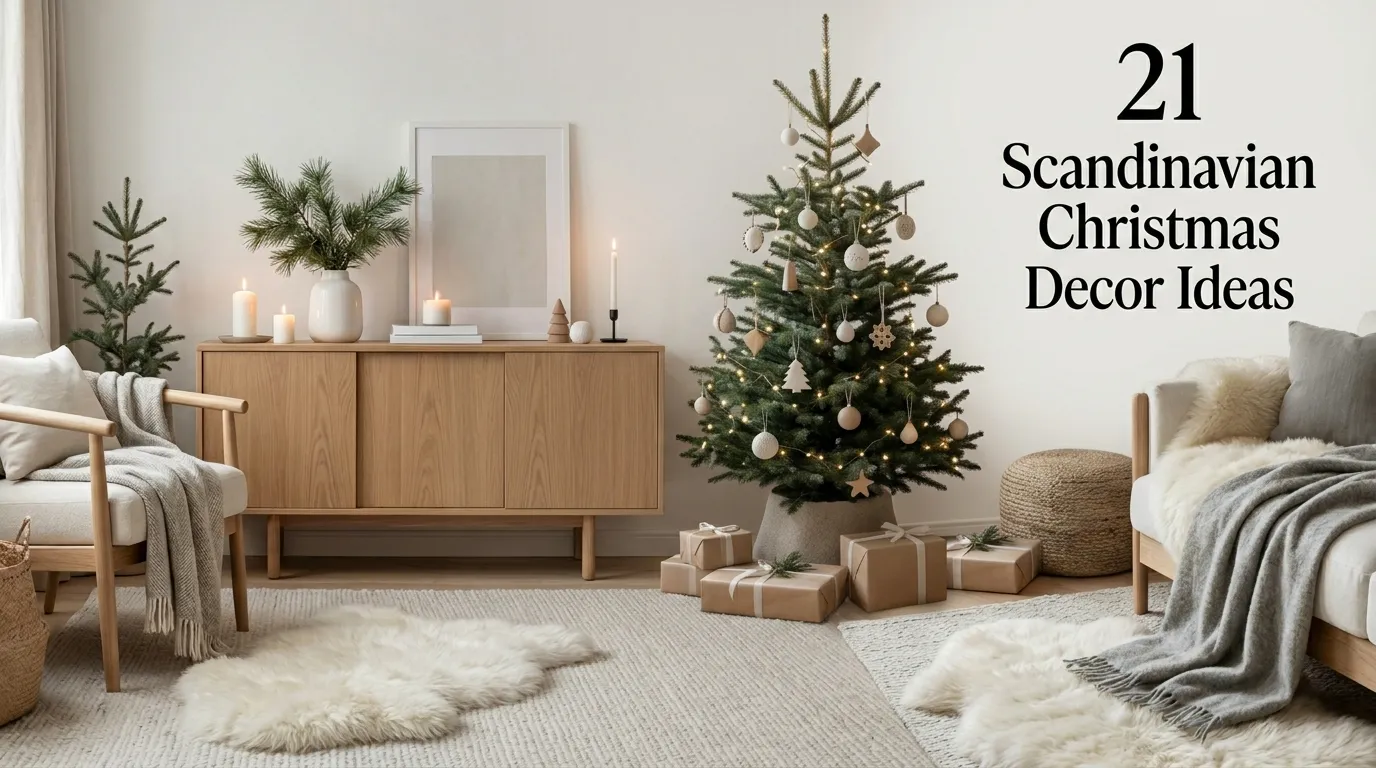 21 Scandinavian Christmas Decor Ideas