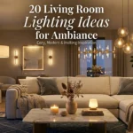 20 Living Room Lighting Ideas for Ambiance