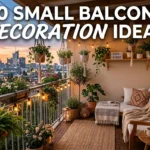 20  Small Balcony Decoration Ideas 