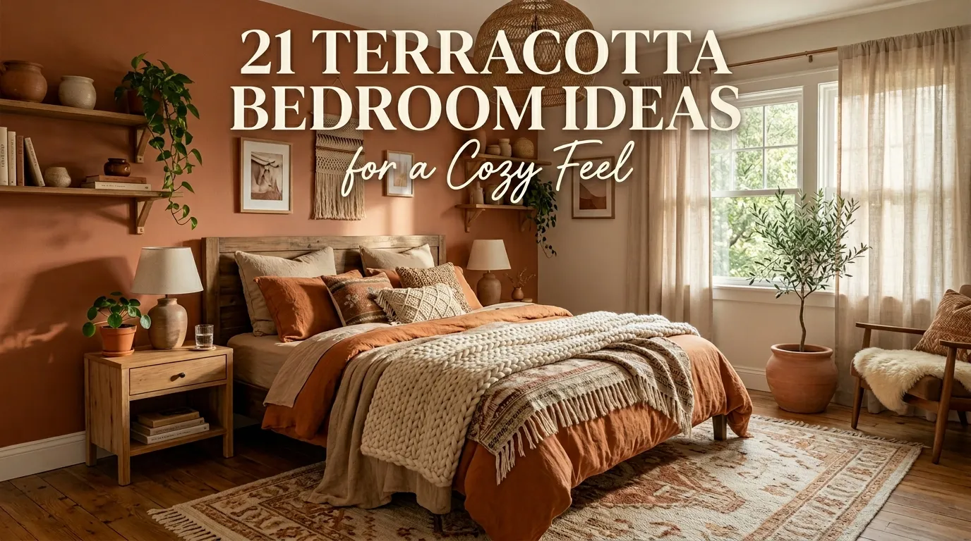 21 Terracotta Bedroom Ideas for a Cozy Feel