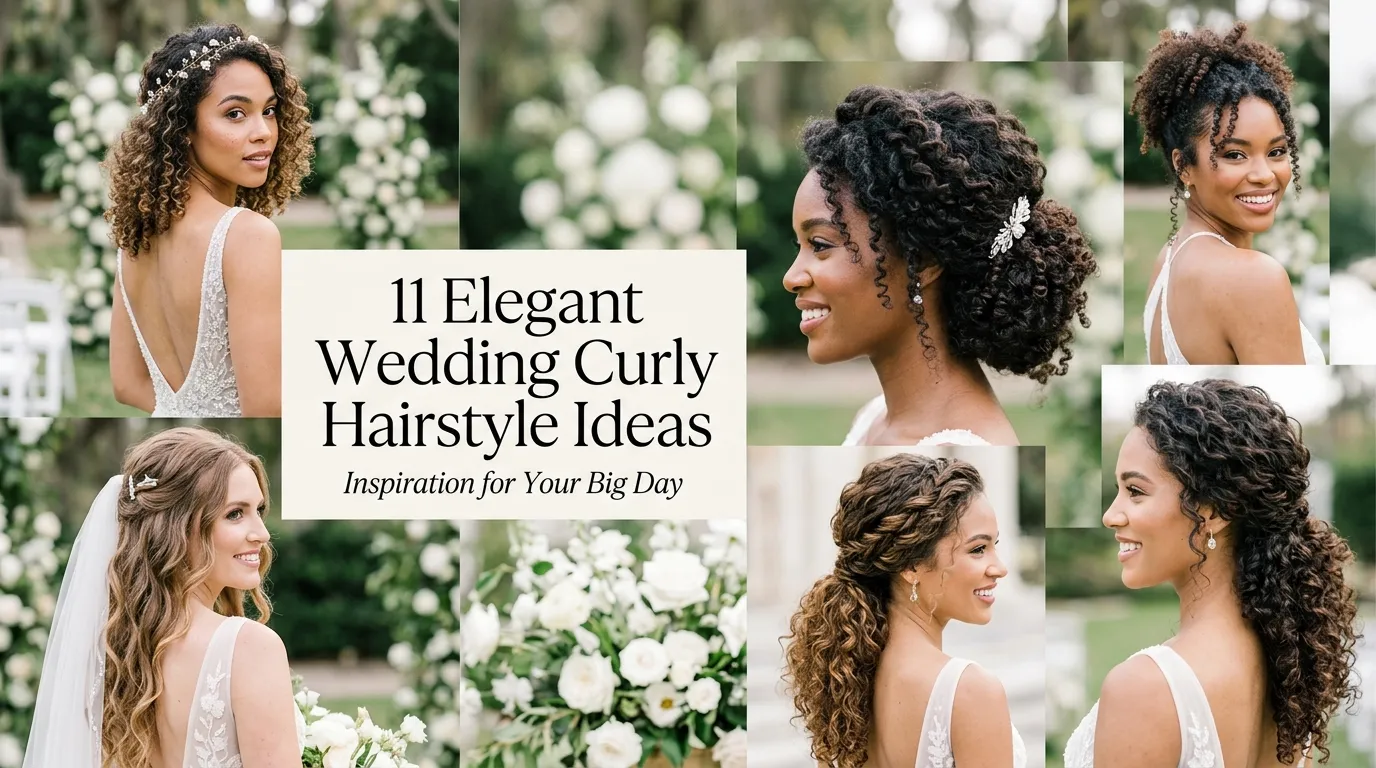 Elegant Wedding Curly