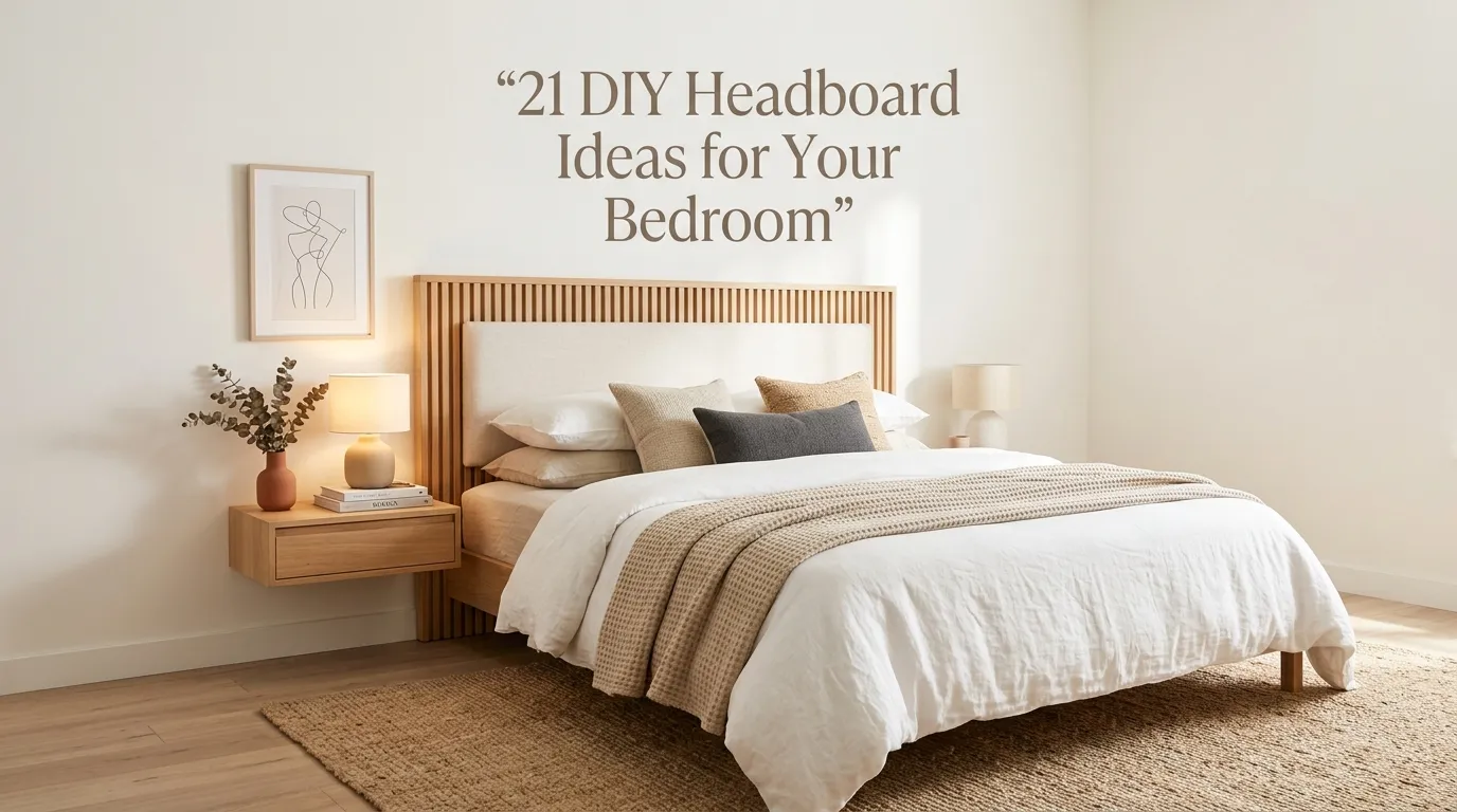 21 DIY Headboard Ideas for Your Bedroom