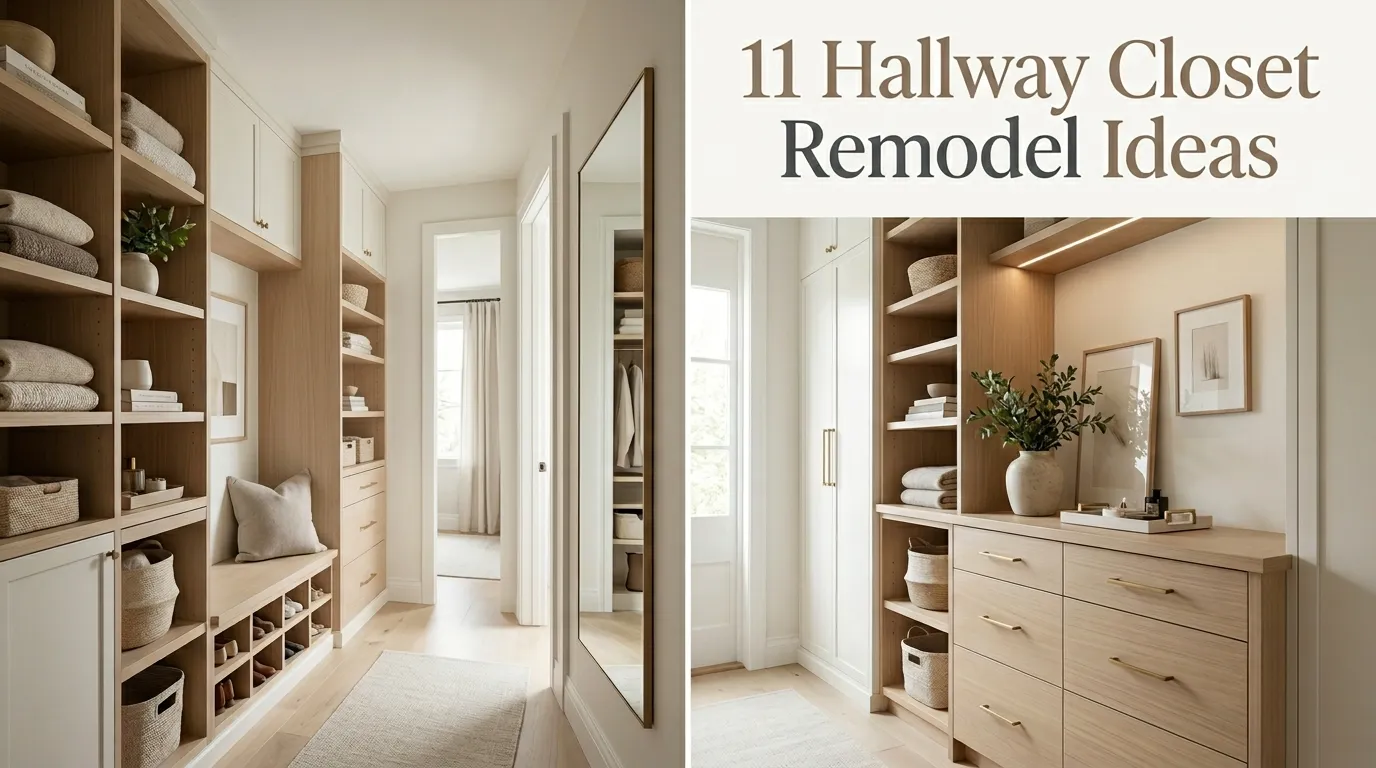 11 Hallway Closet Remodel Ideas