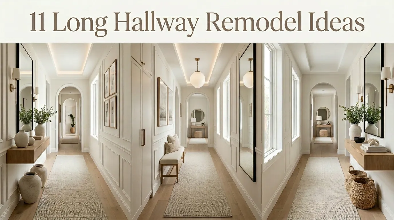 11 Long Hallway Remodel Ideas