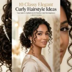 10 Classy Elegant Curly Hairstyle Ideas