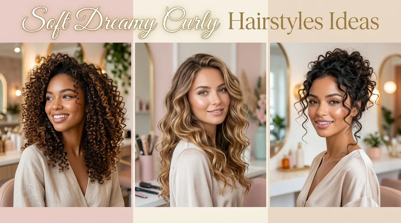 11 Soft Dreamy Curly Hairstyles Ideas