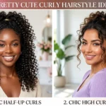 10 Pretty Cute Curly Hairstyles Ideas