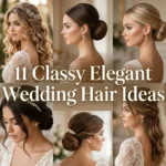 11 Classy Elegant Wedding Hair Ideas