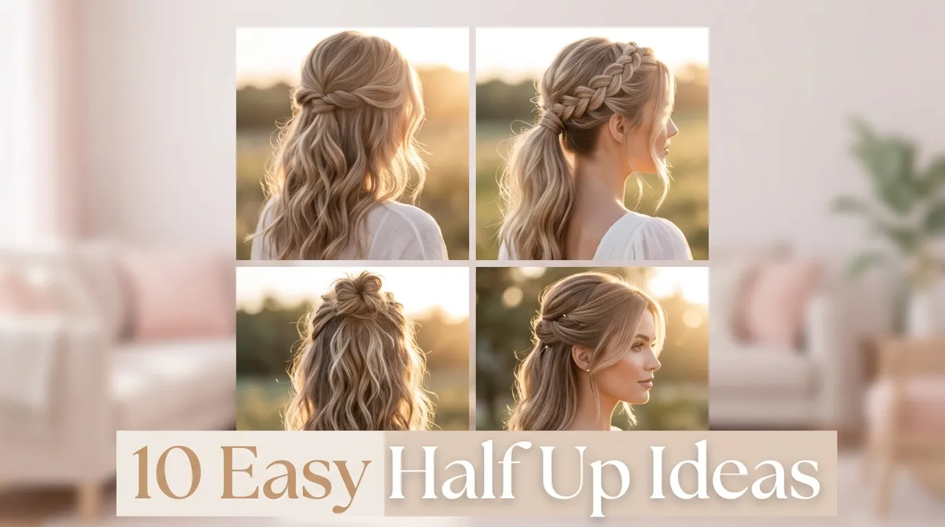10 Easy Half Up Ideas