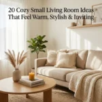 20 Cozy Small Living Room Ideas 