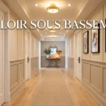 Couloir sous bassement