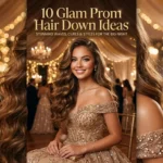 10 Glam Prom Hair Down Ideas
