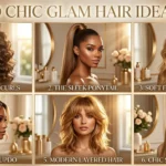 10 Chic Glam Hair Ideas