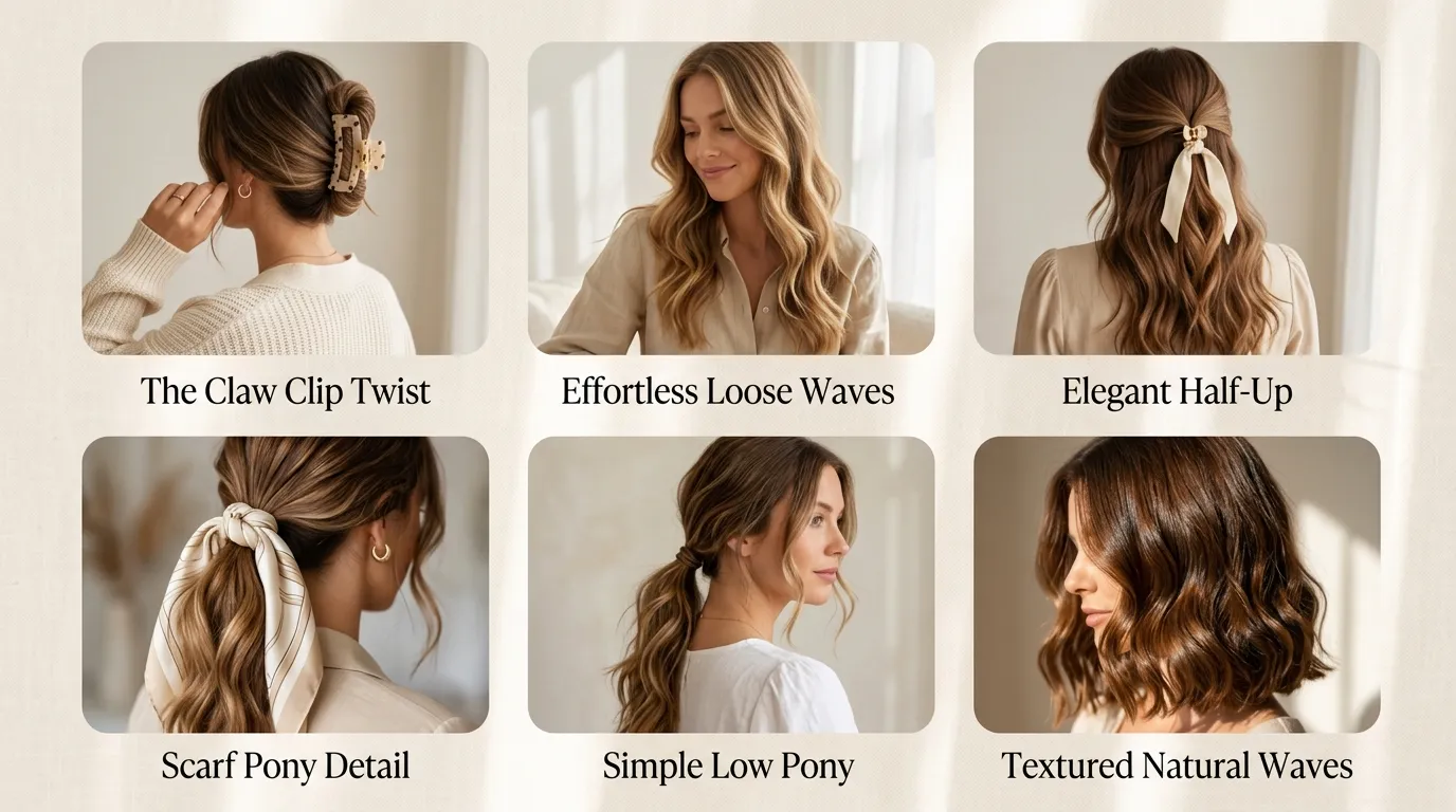 10 Easy Hairstyles For Medium Hair Ideas