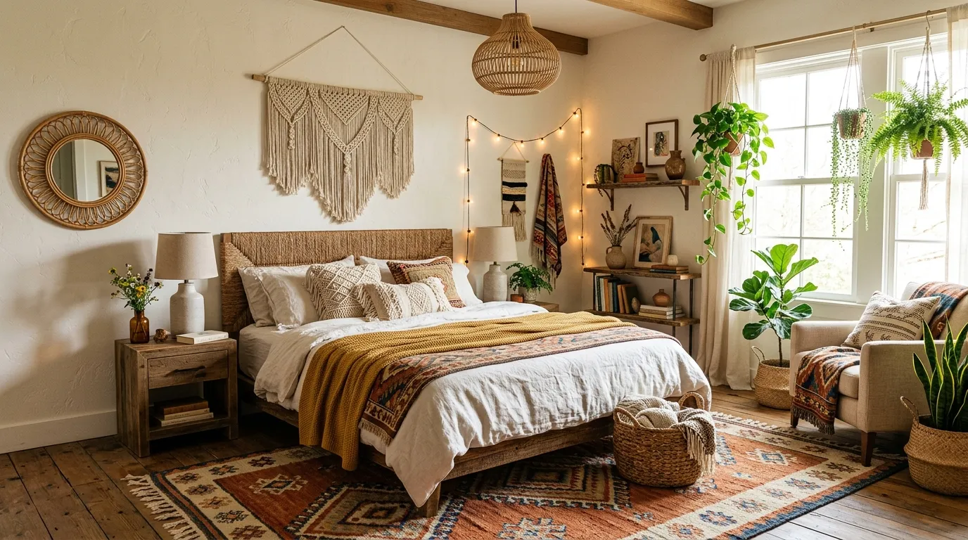 Boho Chic Bedroom
