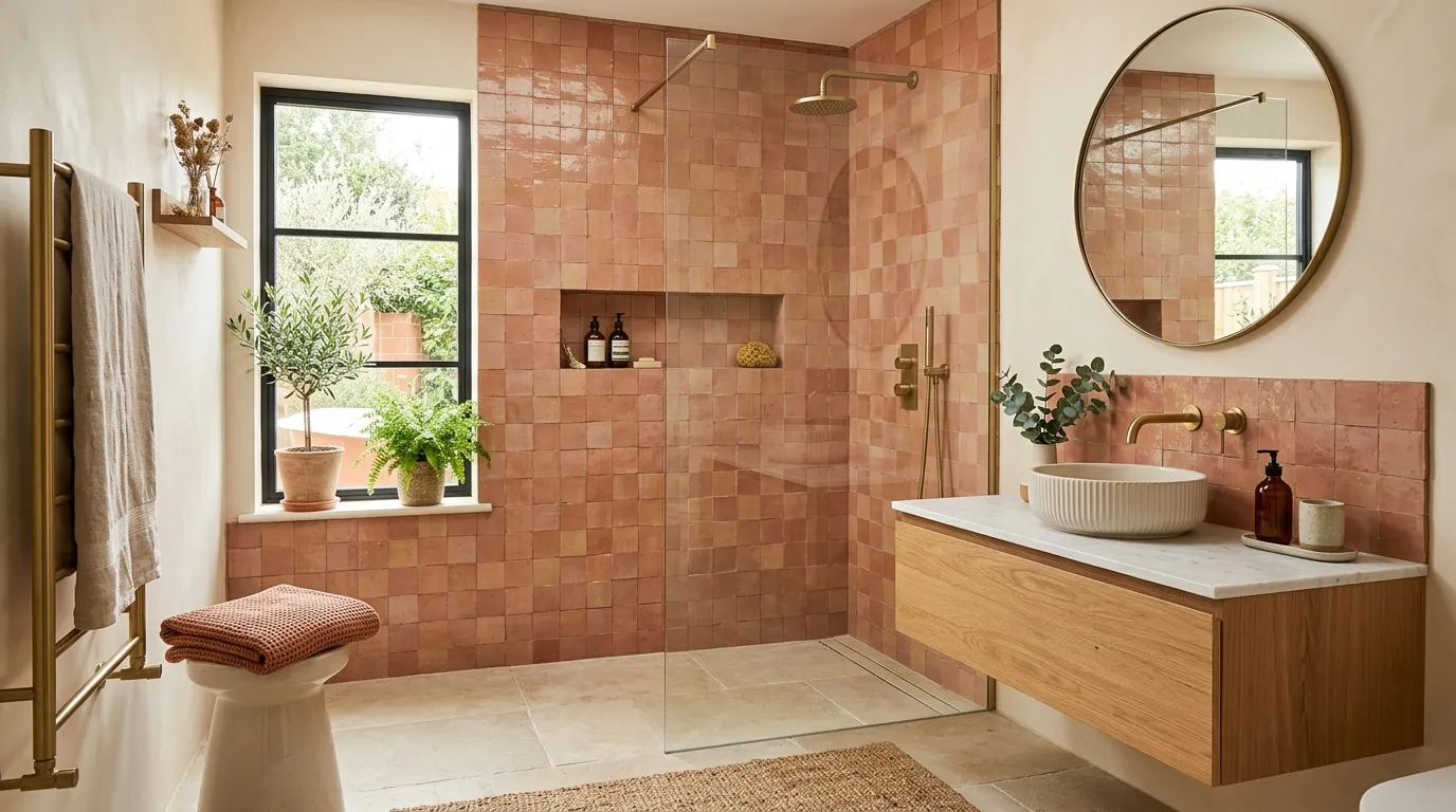 Zellige Tile Bathroom