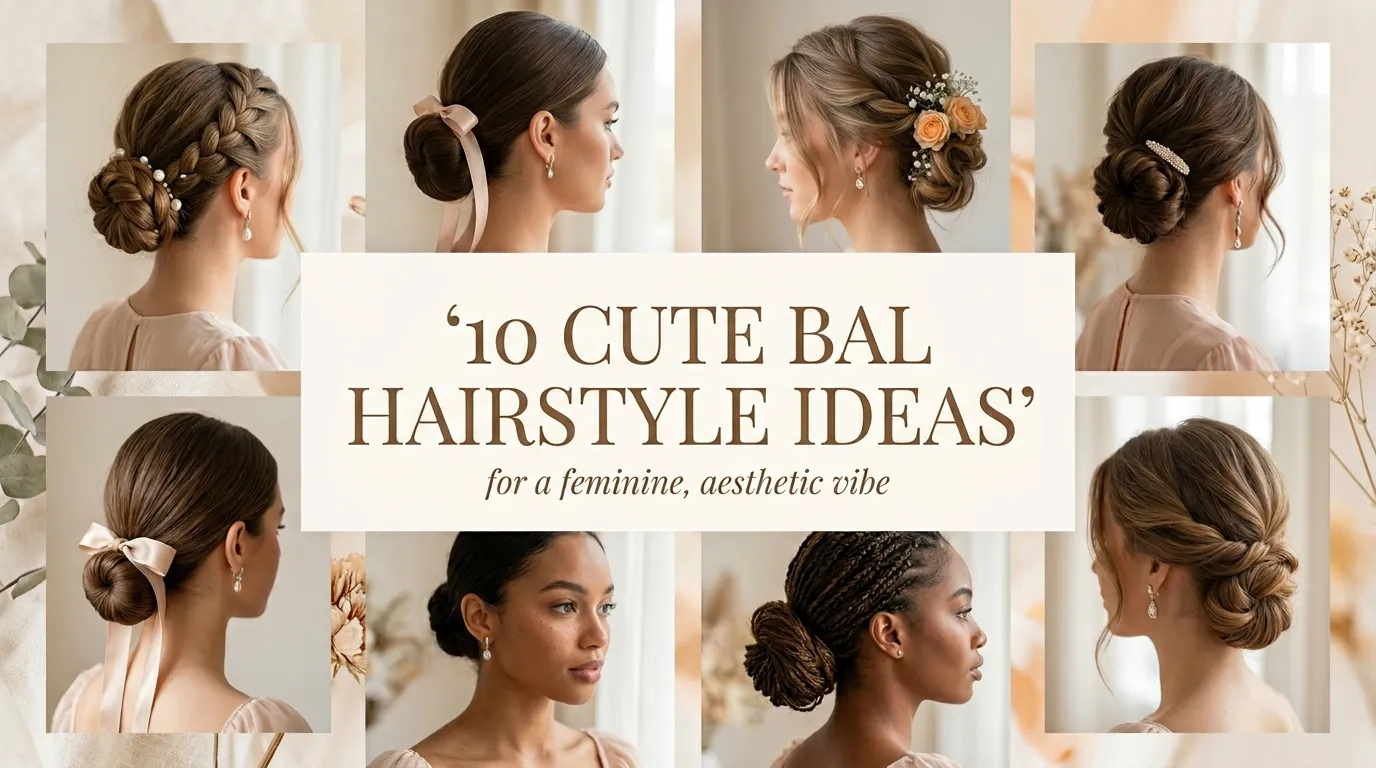 10 Cute Bal Hairstyle Ideas