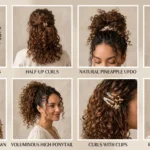 10 Hairdos For Curly Hair Ideas