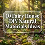 10 Fairy House DIY Natural Materials Ideas