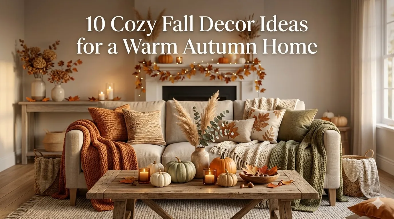 10 Cozy Fall Decor Ideas